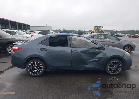 2015 Toyota Corolla S Plus из США, поврежденный, VIN 5YFBURHE9FP276838